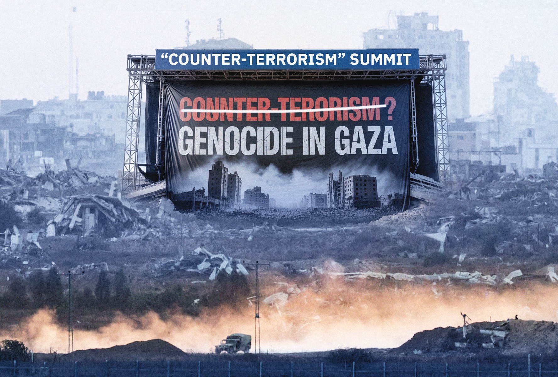 Call to Withdraw from “Counter-Terrorism” Summit in Israel Amid Genocide in Gaza