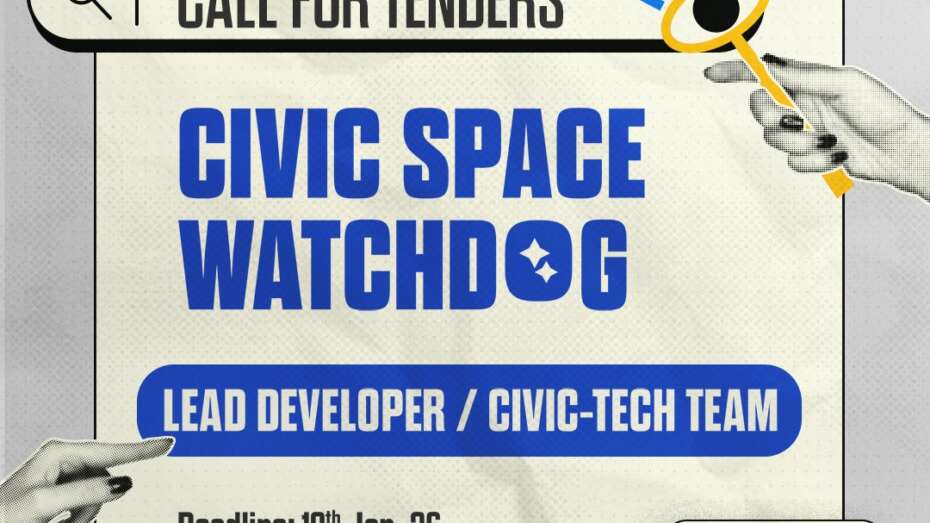 Call for Tenders | Lead Developer / Civic-Tech Team – Civic Space Watchdog (AI-Assisted MVP)