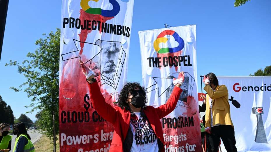 No tech for genocide: Google must drop Project Nimbus and end its retaliatory actions against workers protesting it