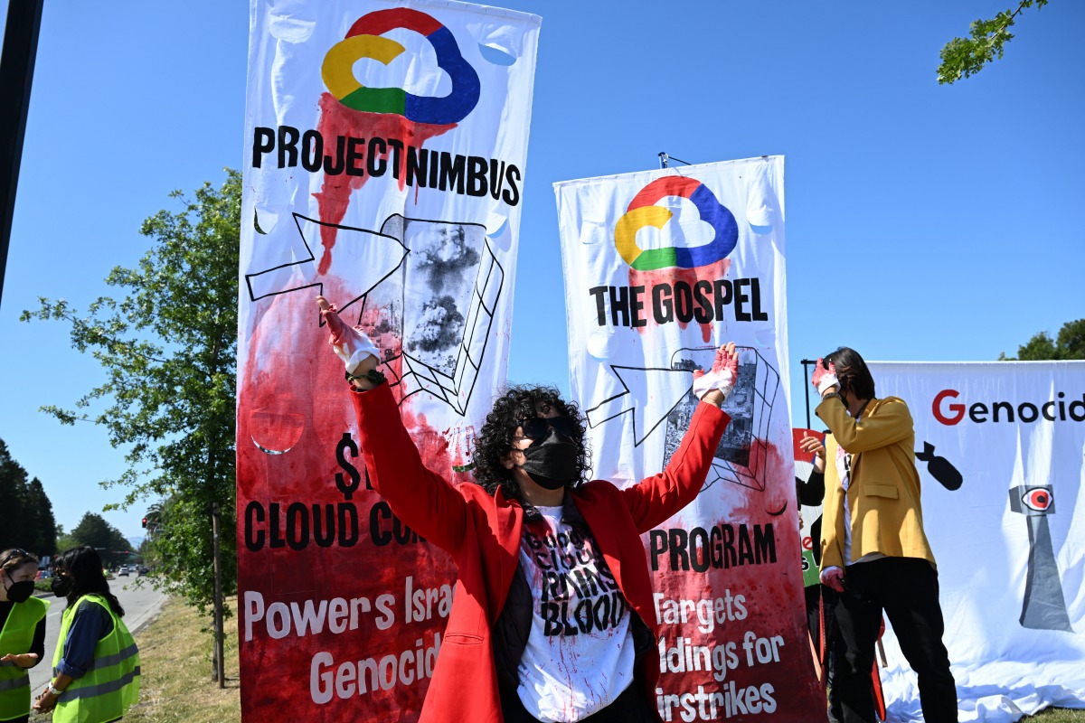 No tech for genocide: Google must drop Project Nimbus and end its retaliatory actions against workers protesting it